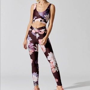 Carbon38 Celestine Printed Floral Bra & Leggings